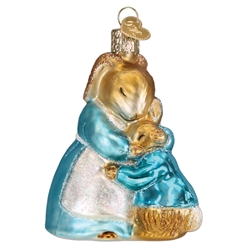 Mrs. Rabbit And Peter Ornament