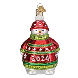 2024 Snowman Ornament