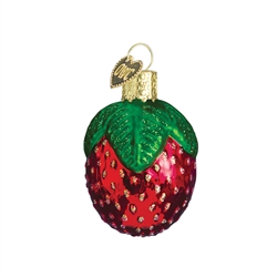 Sparkling Strawberry Ornament