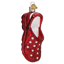 Rubber Clog Ornament