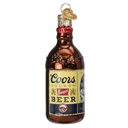 Coors Banquet Bottle Ornament