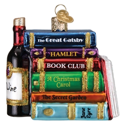 Book Club Ornament