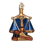 Scales Of Justice Ornament