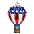 Patriotic Hot Air Balloon Ornament