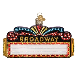 Broadway Marquee Ornament