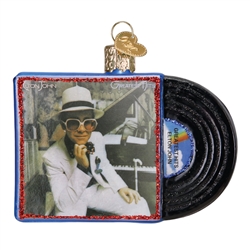 Elton John Greatest Hits Album Ornament