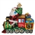 Santa On Locomotive Ornament