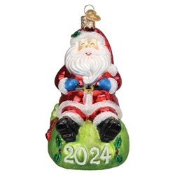 2024 Jovial Santa Ornament