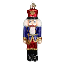 Blue Coat Soldier Nutcracker Ornament